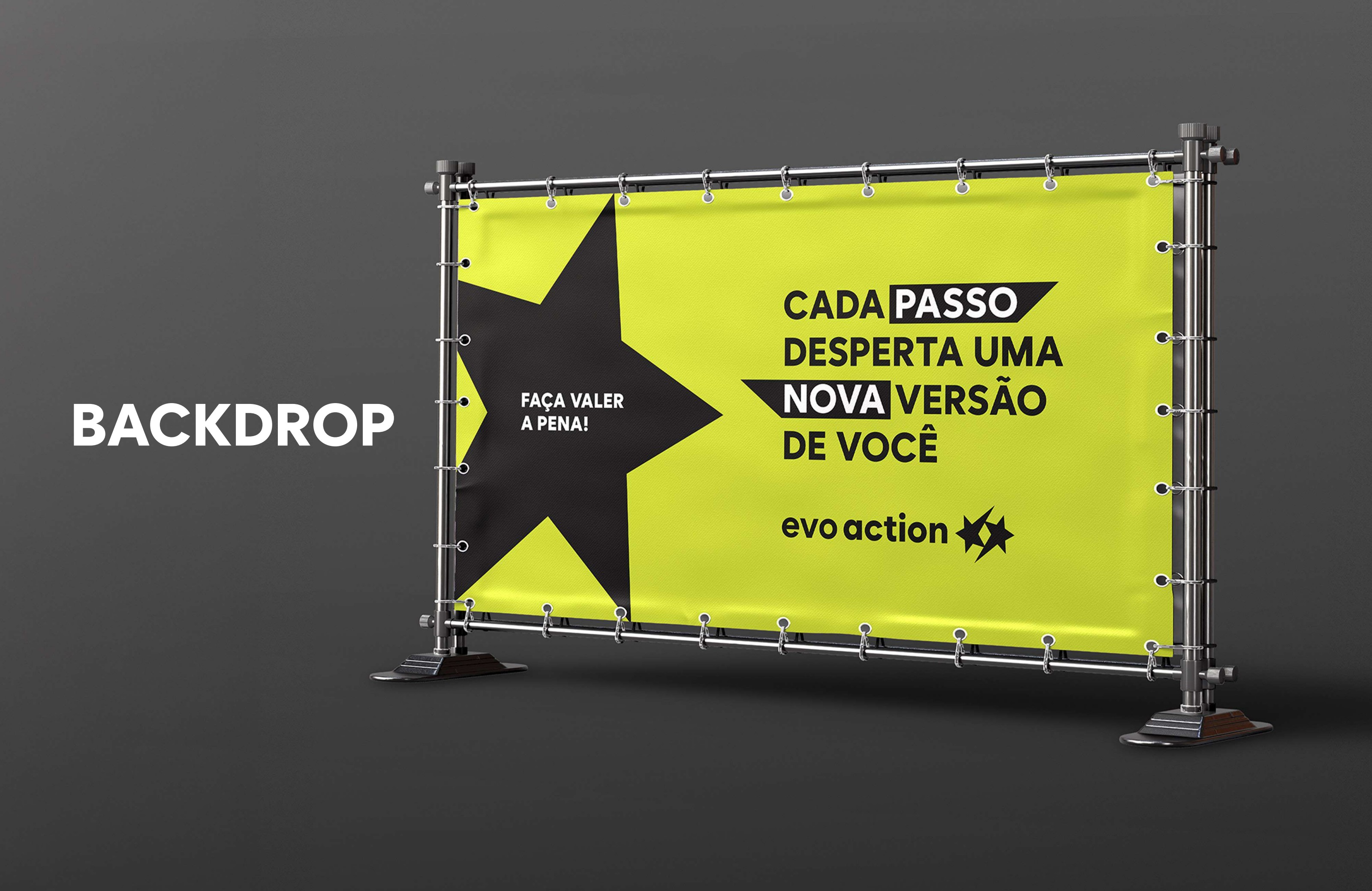 Backdrop oficial EVO Action